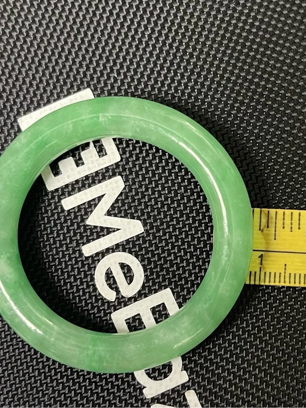 Green Jade Bangle Bracelet - Baby Jewelry